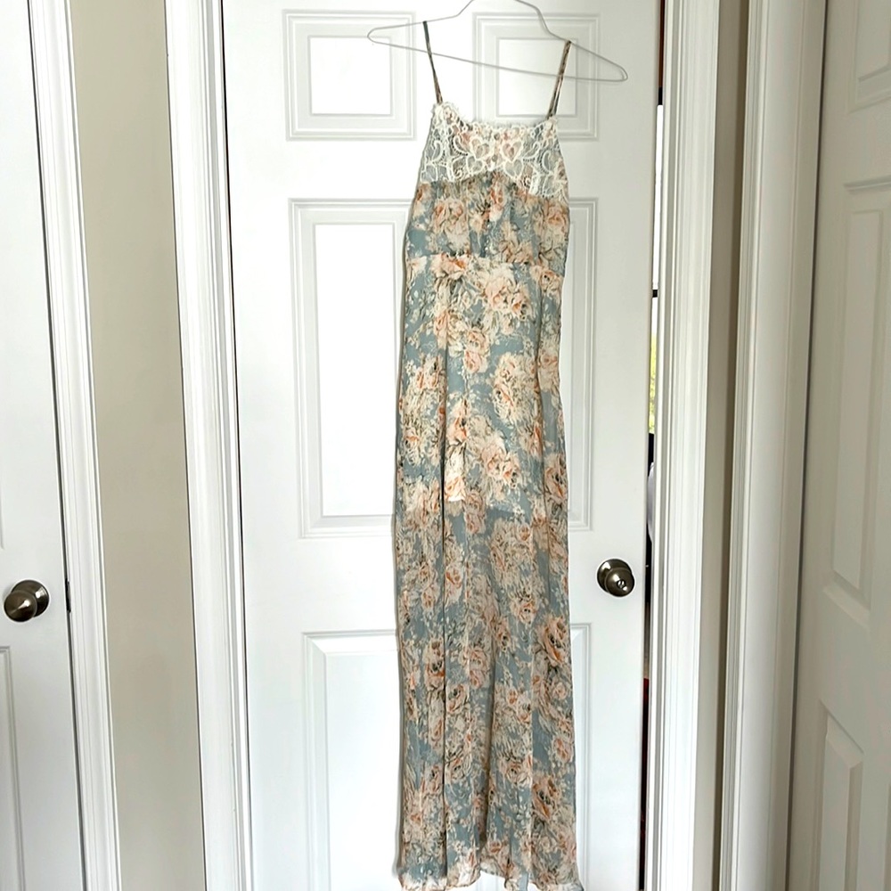 Vici Montauk Floral Lace Dress